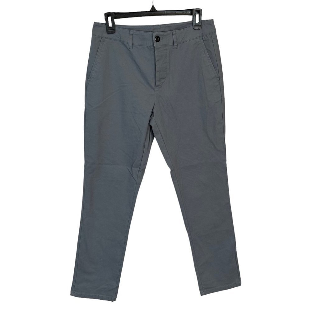 asos Grey Button Fly Casual Pants 30‎